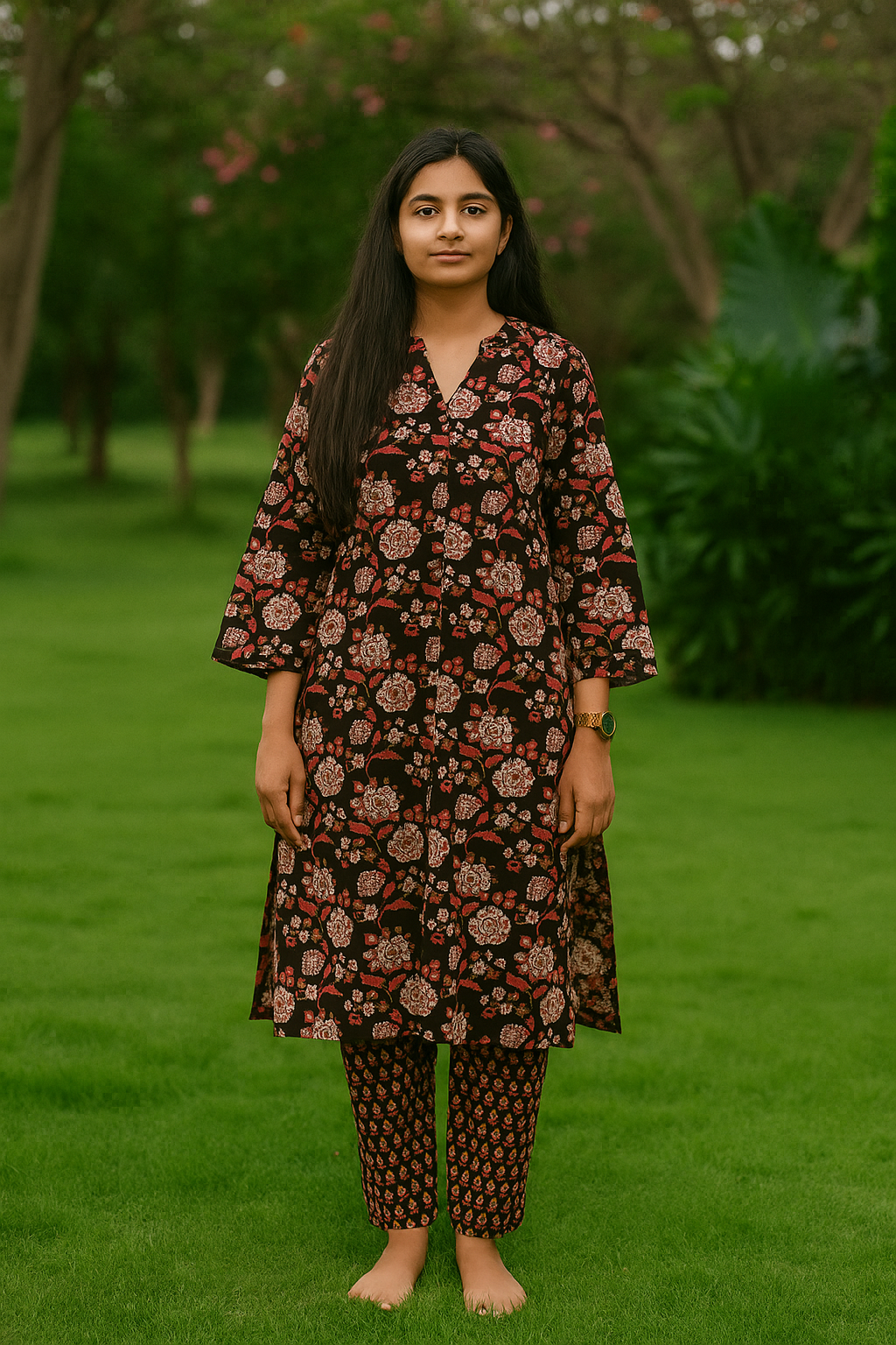 S1116-Kurthi with Pant and Dupatta