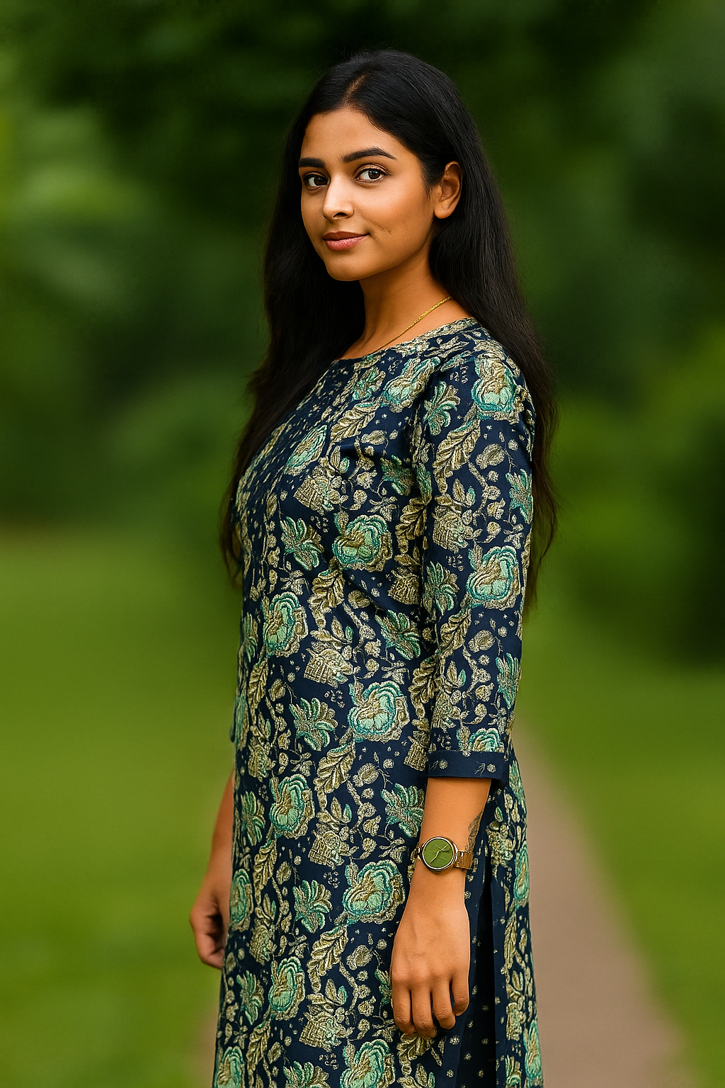 S1142 Kurthi with Pant Set