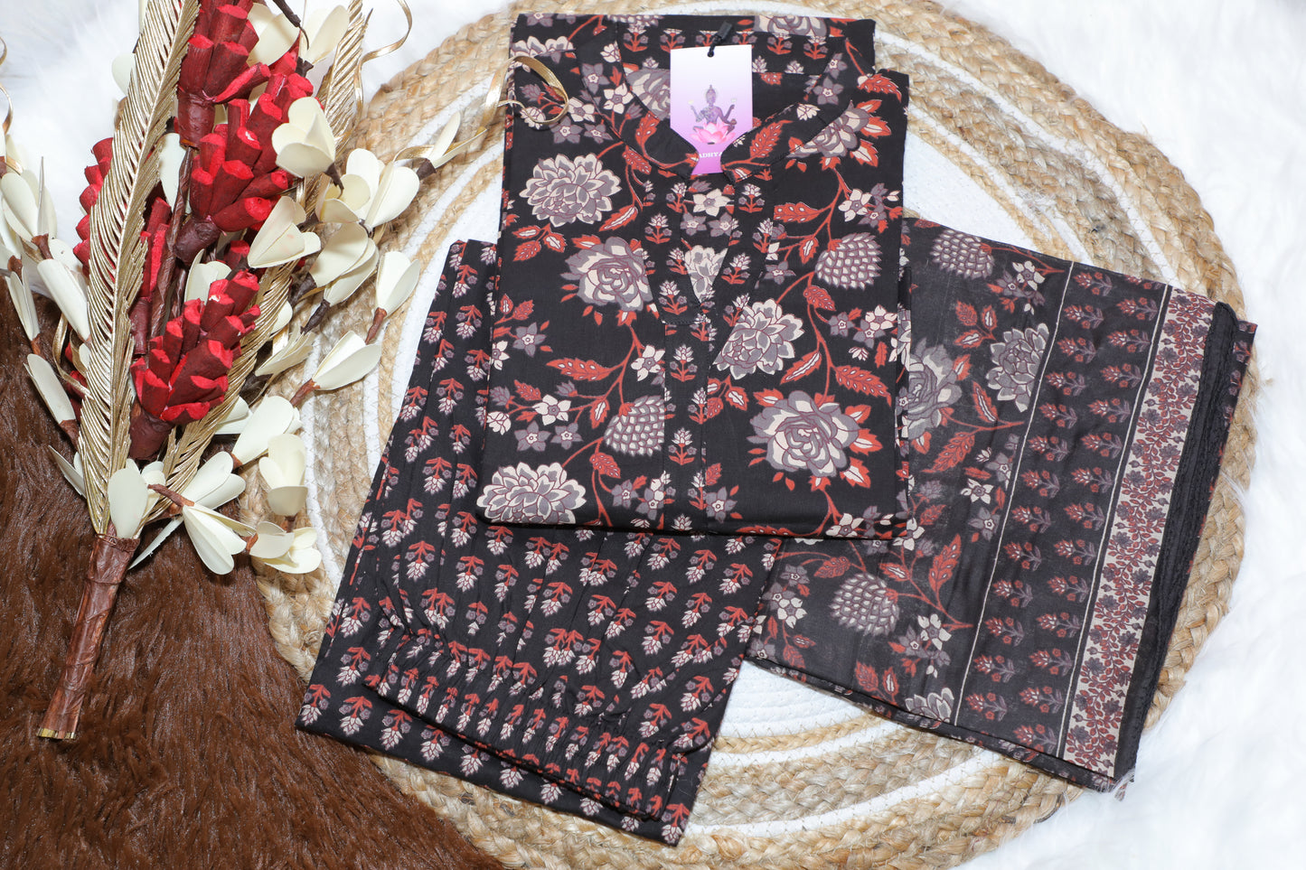 S1116-Kurthi with Pant and Dupatta