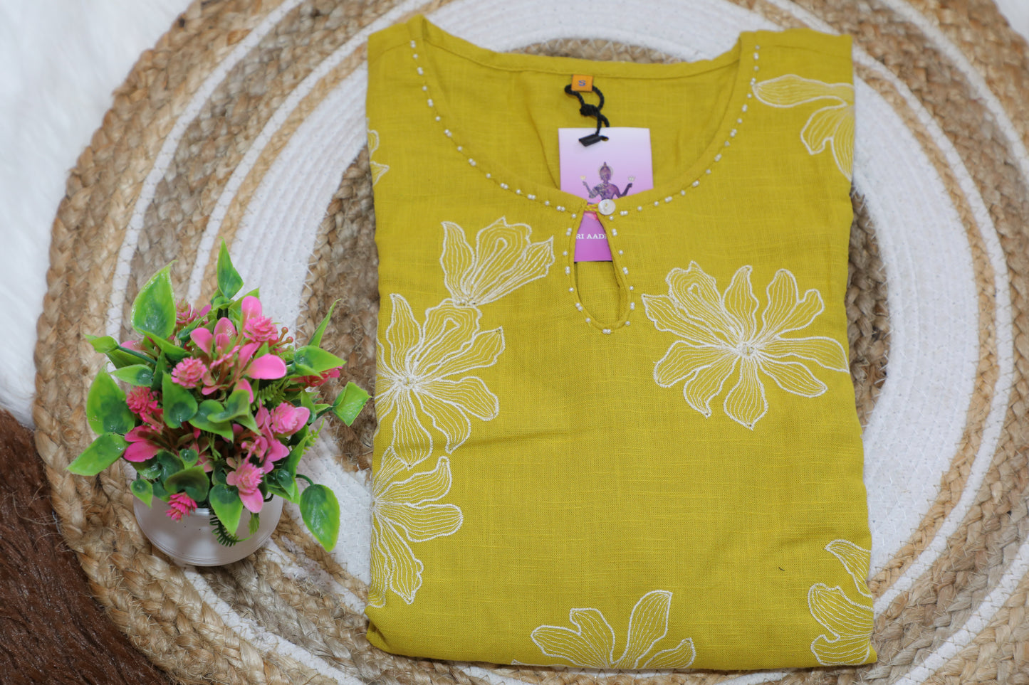 S1117 - Kurthi with Pant and Dupatta