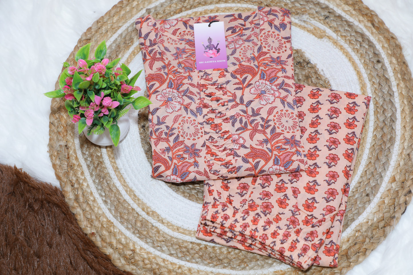S1113 - Cotton Kurthi with Pant