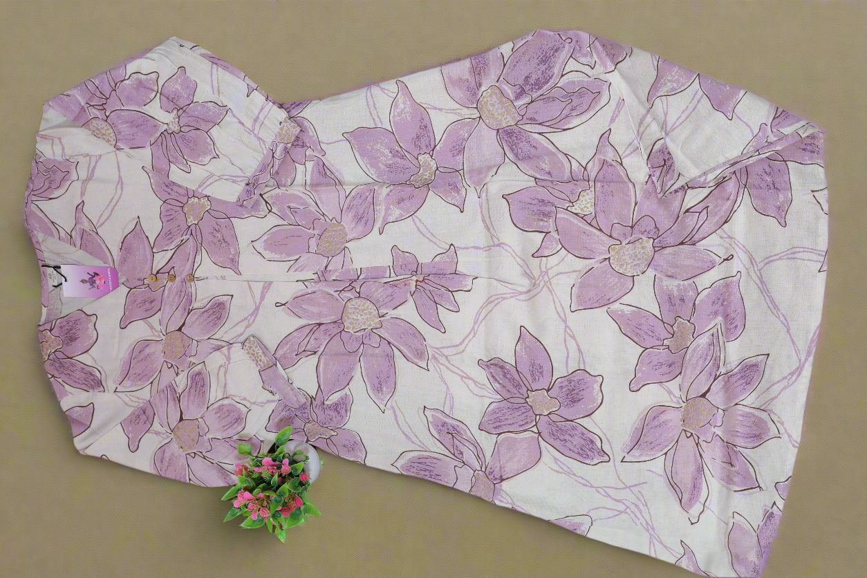 S1128 Pure Cotton Kurthi with Pant