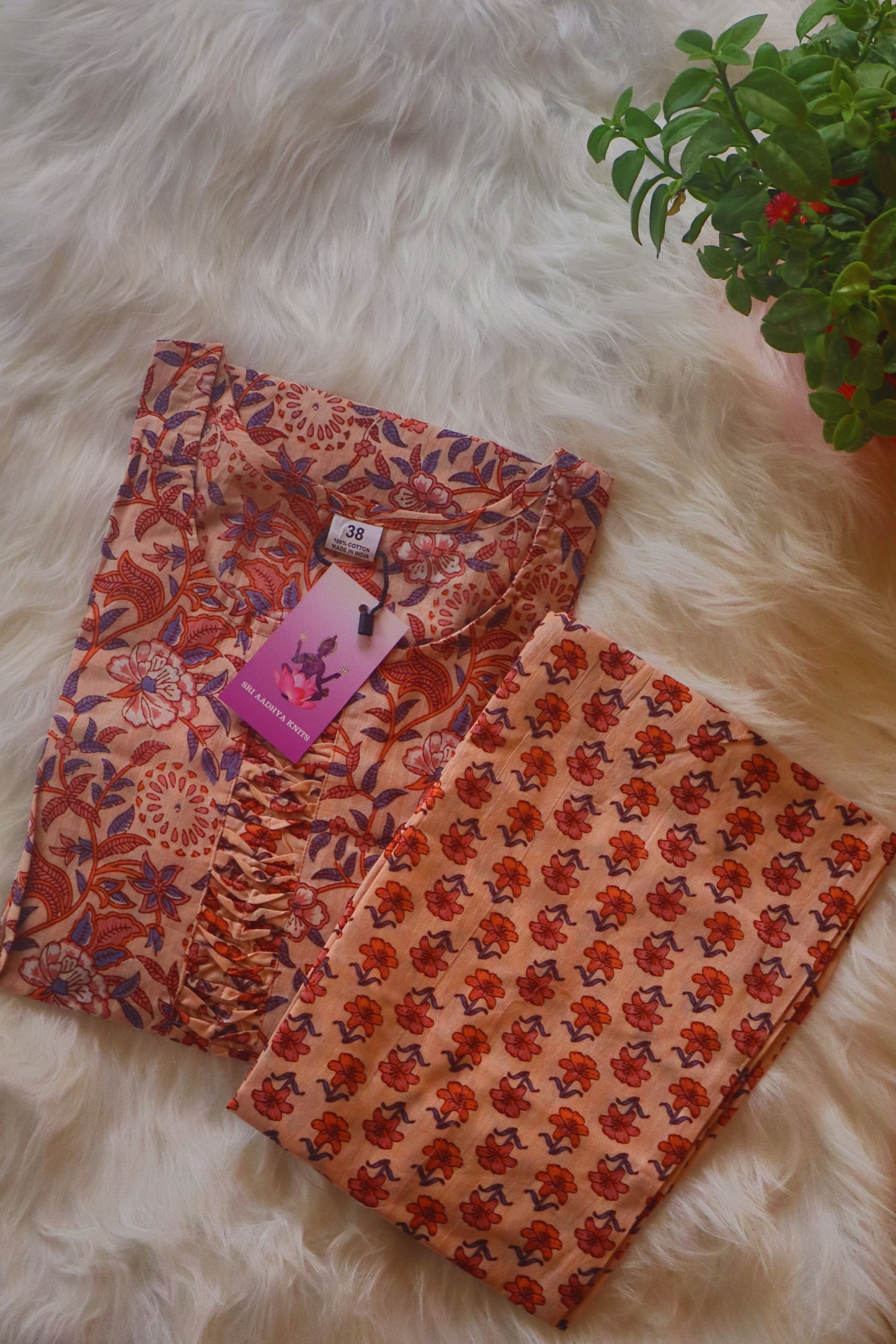 S1113 - Cotton Kurthi with Pant