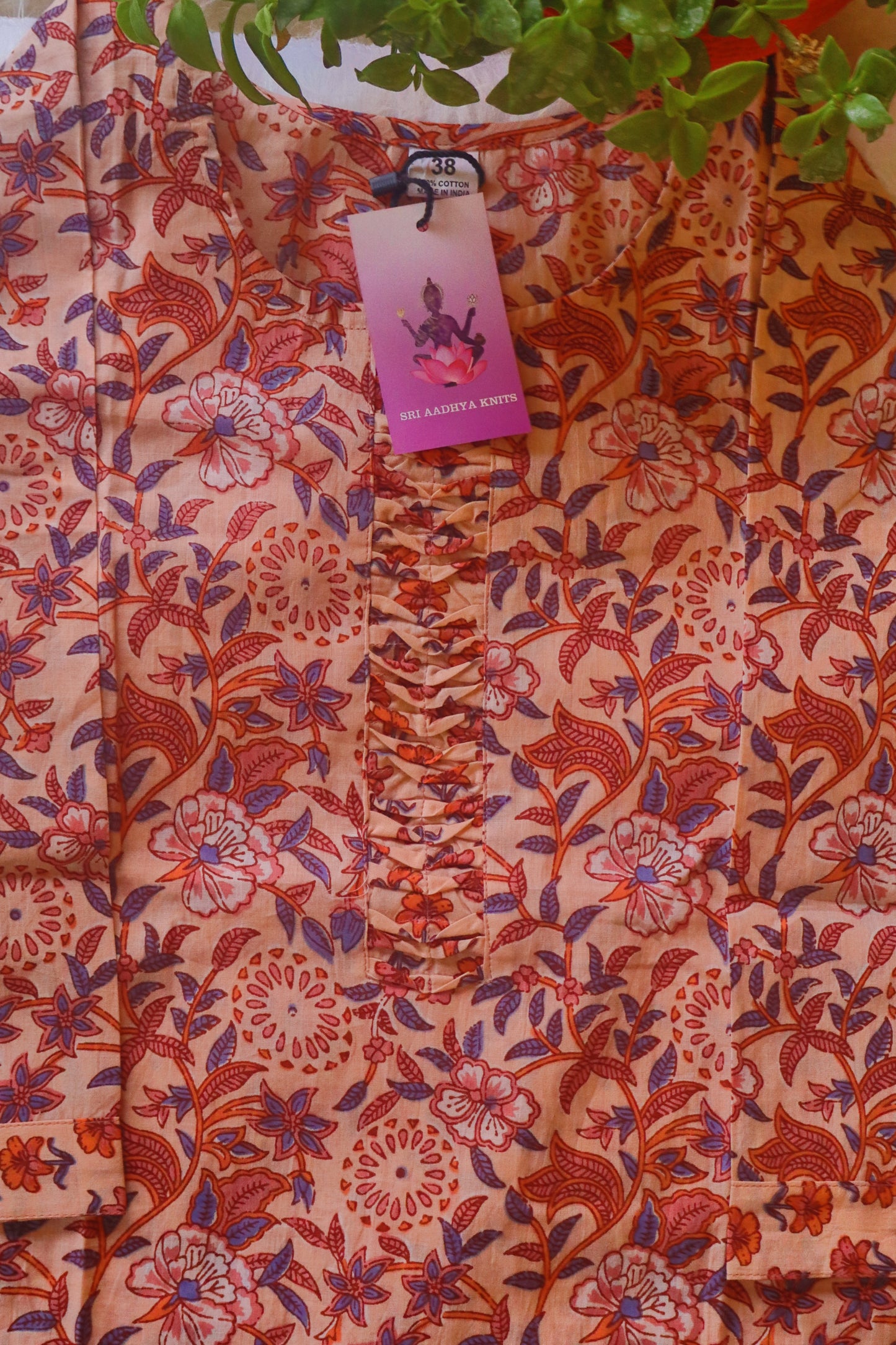 S1113 - Cotton Kurthi with Pant