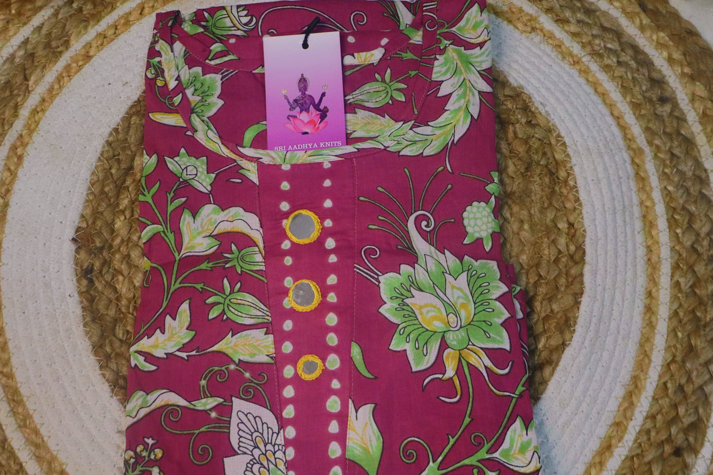 S1133 Cotton Kurthi with Pant