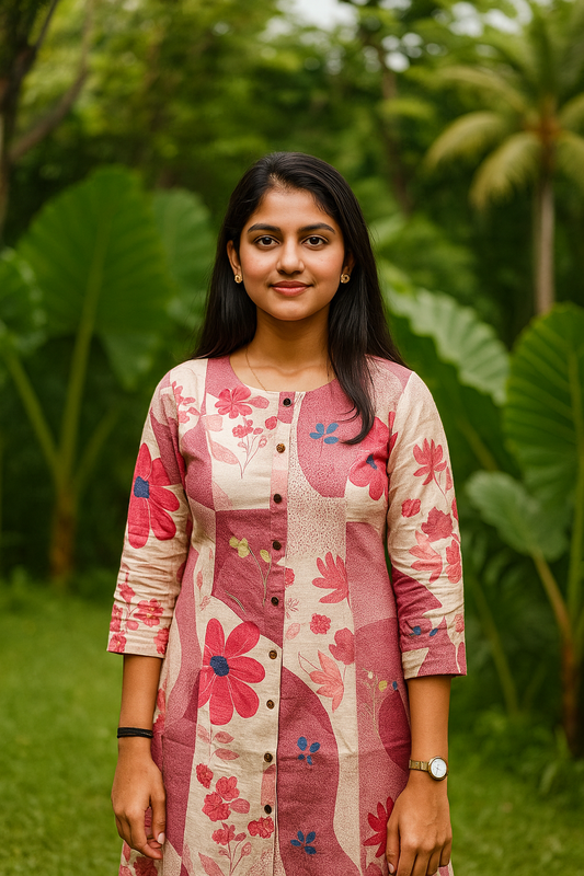 S1124 A Line Kurthi