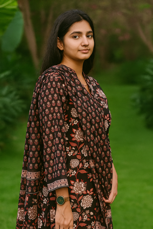 S1116-Kurthi with Pant and Dupatta