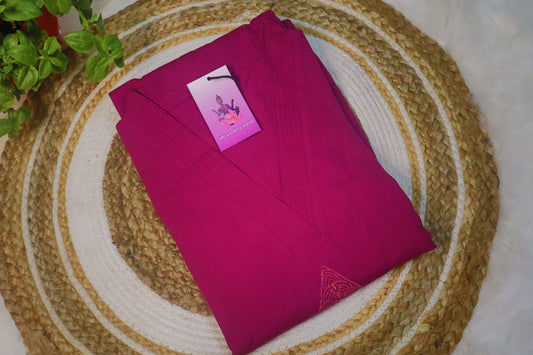 S1132 V Neck Kurthi with Pant